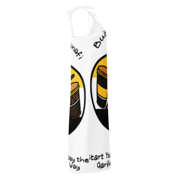 Tie-strap midi dress - Image 4