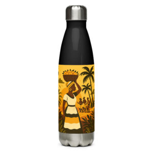 Stainless steel water bottle
