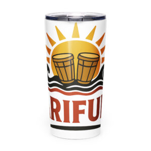 Tapered stainless steel tumbler