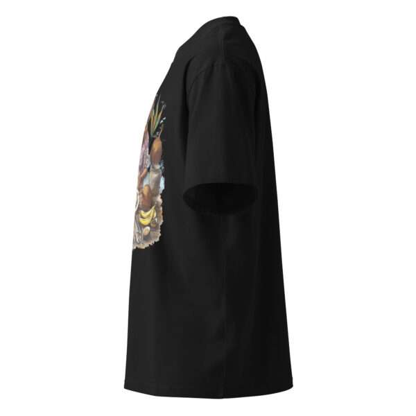 Unisex organic oversized high neck t-shirt - Image 4