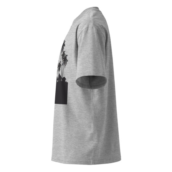 Unisex organic oversized high neck t-shirt - Image 4