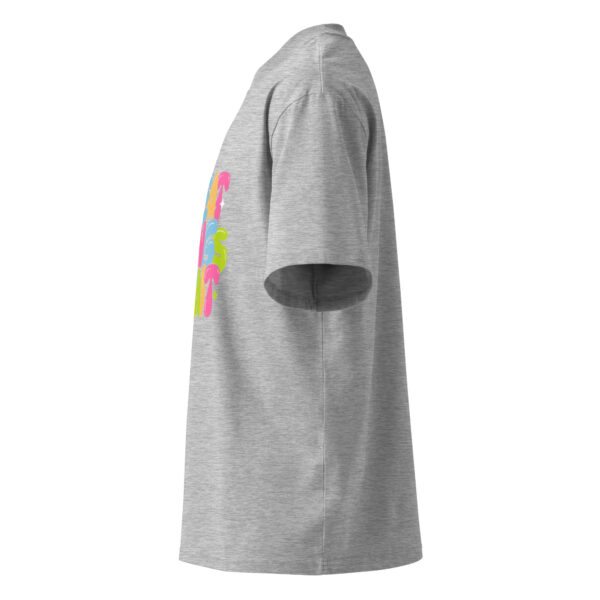 Unisex organic oversized high neck t-shirt - Image 4