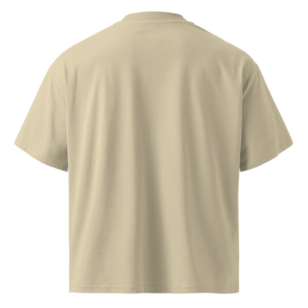 Unisex organic oversized high neck t-shirt - Image 2
