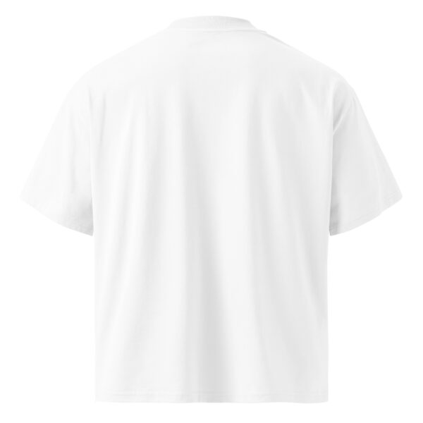 Unisex organic oversized high neck t-shirt - Image 6
