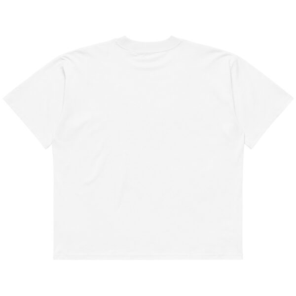 Unisex organic oversized high neck t-shirt - Image 2
