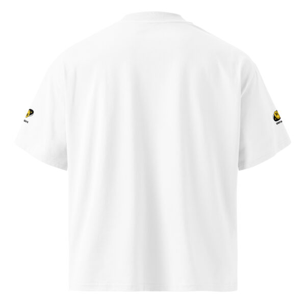 Unisex organic oversized high neck t-shirt - Image 2