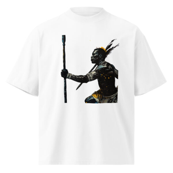 Unisex organic oversized high neck t-shirt - Image 5