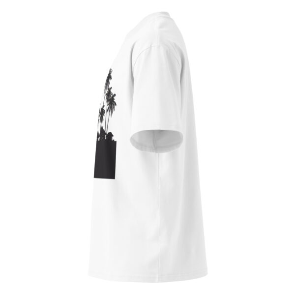 Unisex organic oversized high neck t-shirt - Image 8