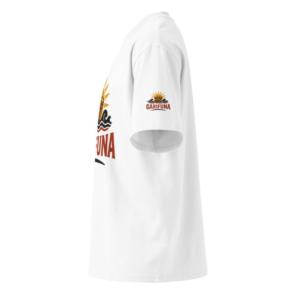 Unisex organic oversized high neck t-shirt - Image 4