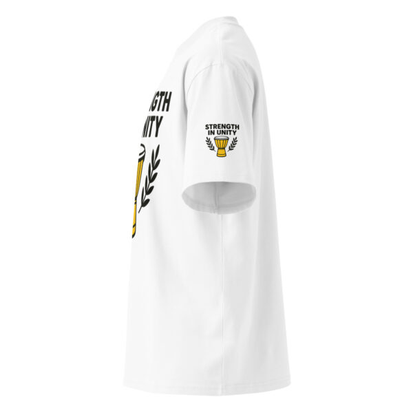 Unisex organic oversized high neck t-shirt - Image 4