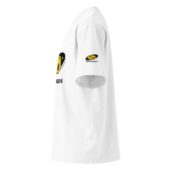 Unisex organic oversized high neck t-shirt - Image 4