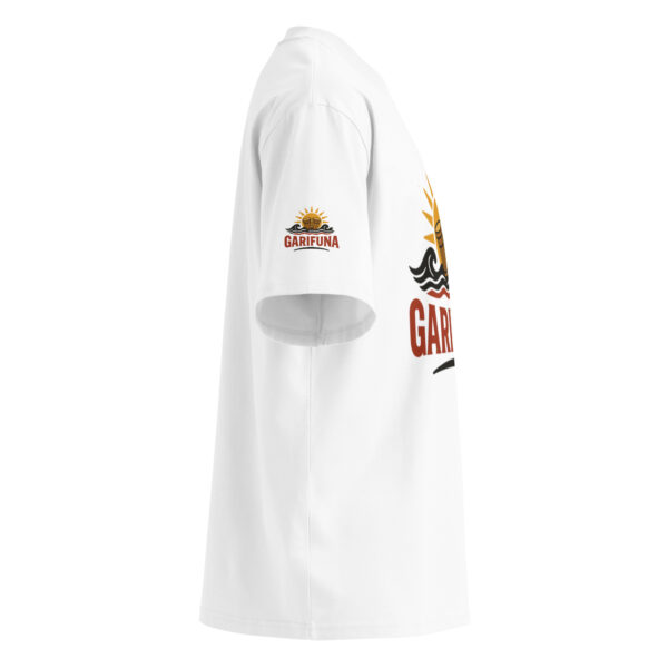 Unisex organic oversized high neck t-shirt - Image 3