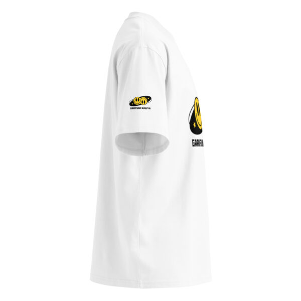 Unisex organic oversized high neck t-shirt - Image 3