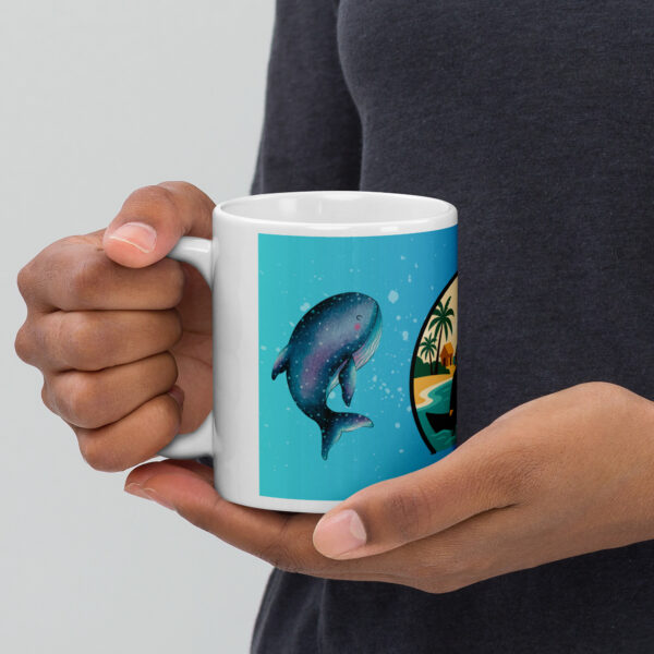 White glossy mug - Image 3