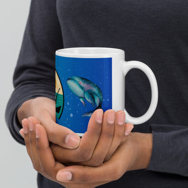 White glossy mug - Image 2