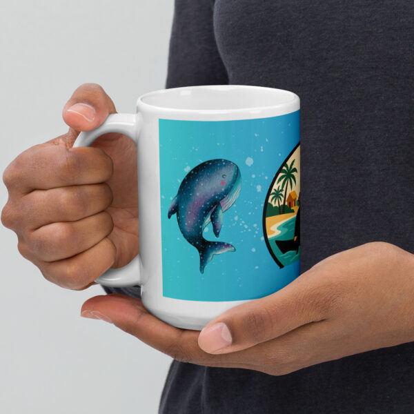 White glossy mug - Image 5