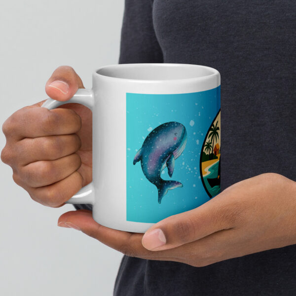White glossy mug - Image 6