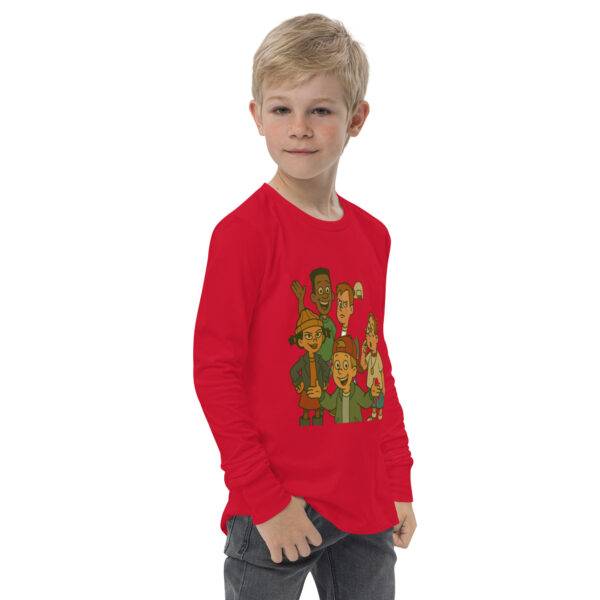 Youth long sleeve tee - Image 3
