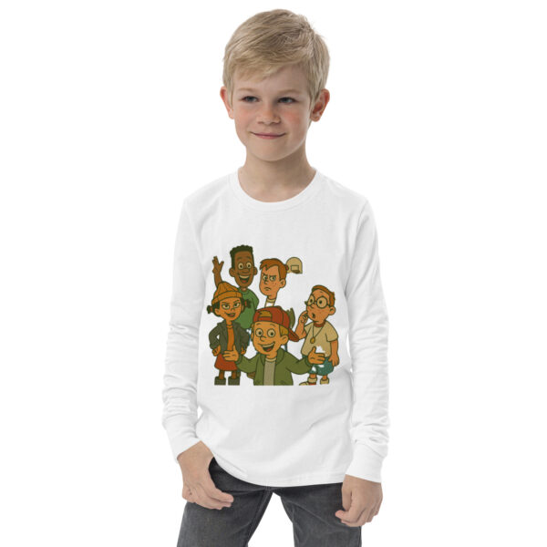 Youth long sleeve tee - Image 4