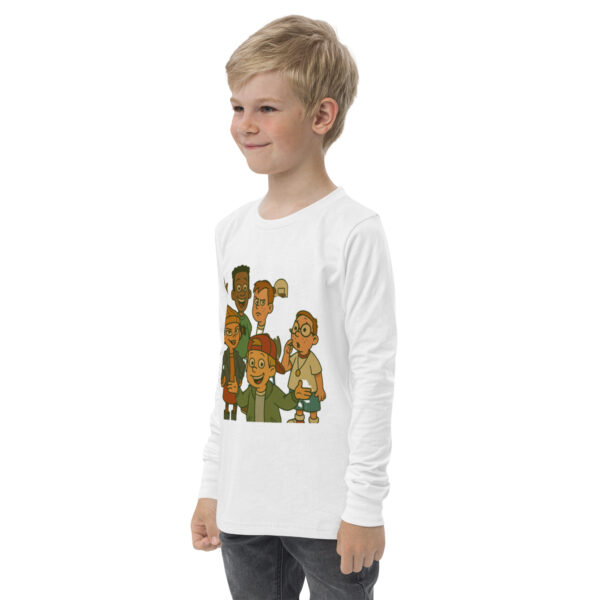 Youth long sleeve tee - Image 5