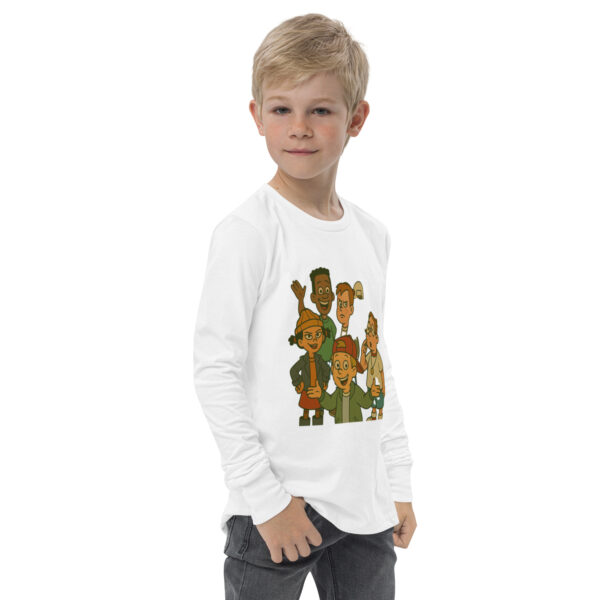 Youth long sleeve tee - Image 6