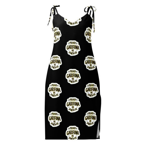 Tie-strap midi dress