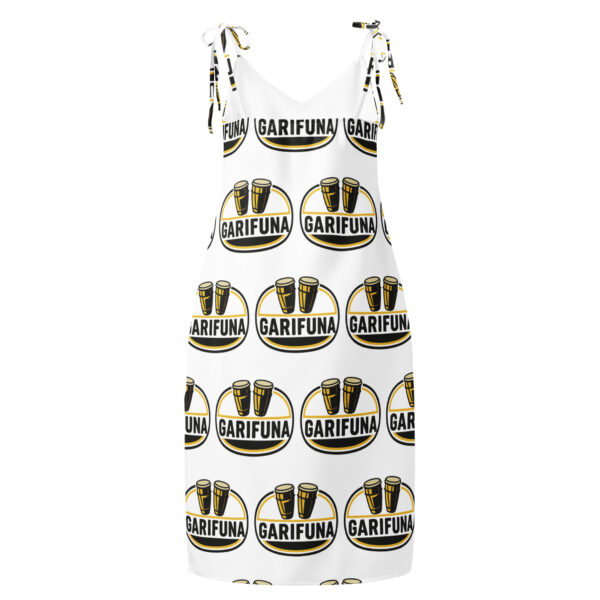 Tie-strap midi dress - Image 2