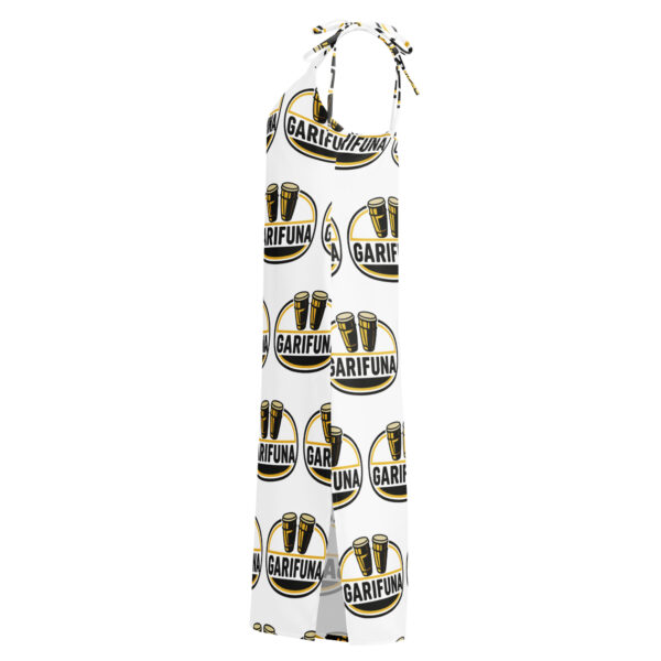 Tie-strap midi dress - Image 3