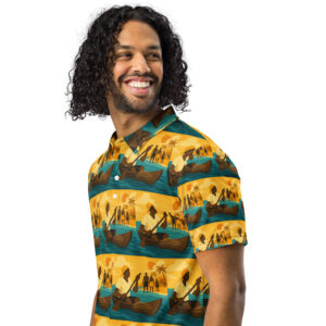 Men’s slim fit polo