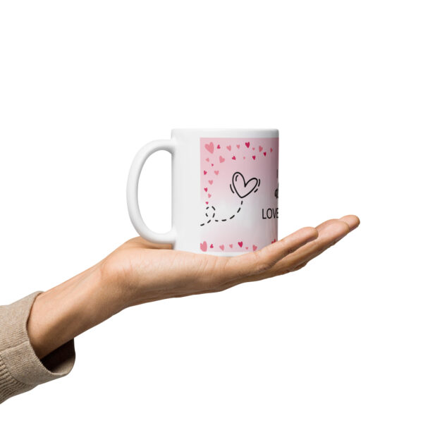 White glossy mug - Image 2