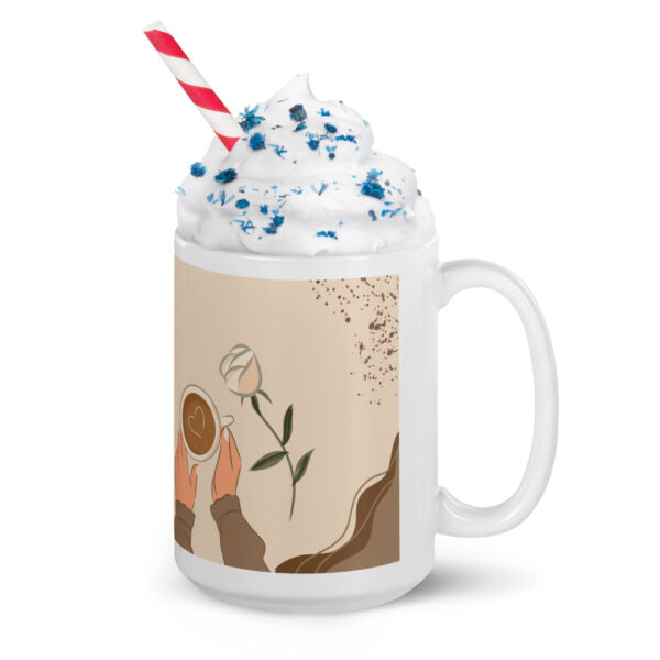 White glossy mug - Image 5