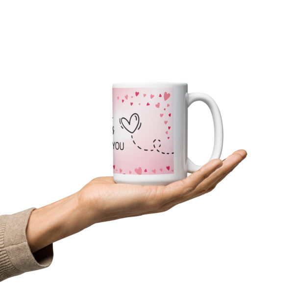 White glossy mug - Image 5