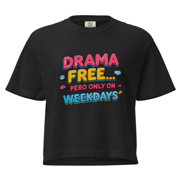 Women’s heavyweight boxy tee - Image 2