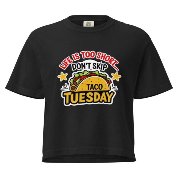 Women’s heavyweight boxy tee