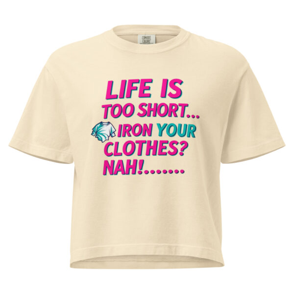 Women’s heavyweight boxy tee - Image 13