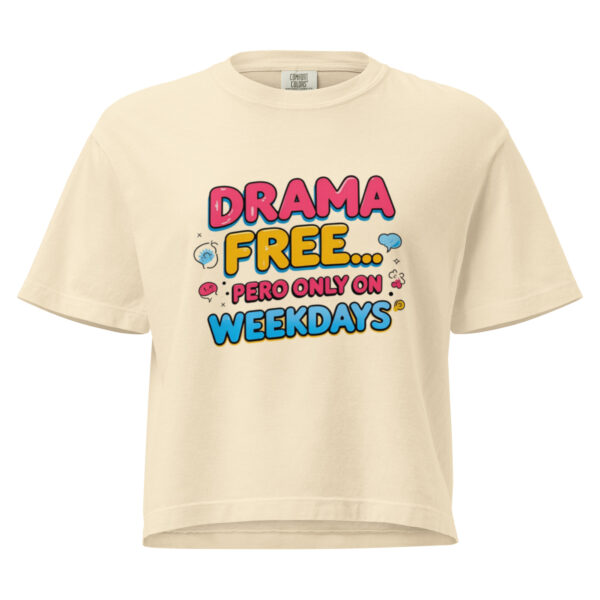 Women’s heavyweight boxy tee - Image 13