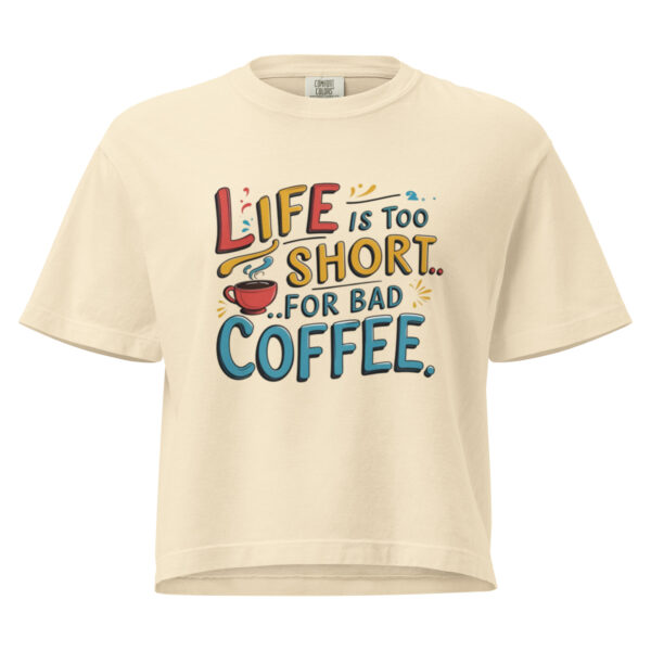 Women’s heavyweight boxy tee - Image 9