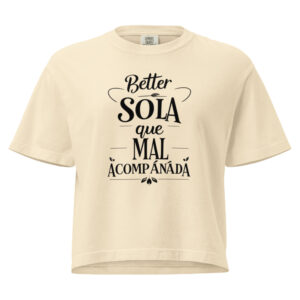 Women’s heavyweight boxy tee