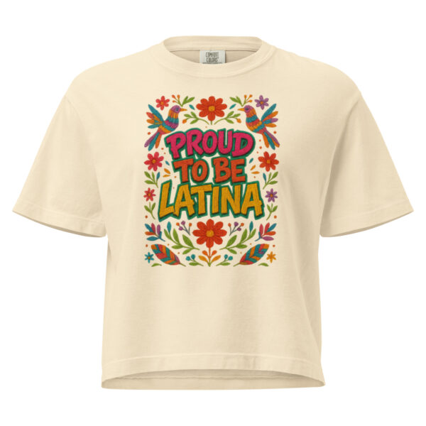 Women’s heavyweight boxy tee - Image 13