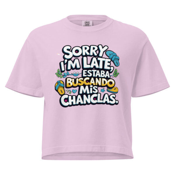 Women’s heavyweight boxy tee - Image 9