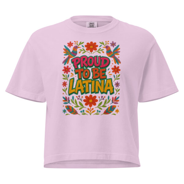 Women’s heavyweight boxy tee - Image 9