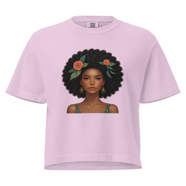 Women’s heavyweight boxy tee - Image 5