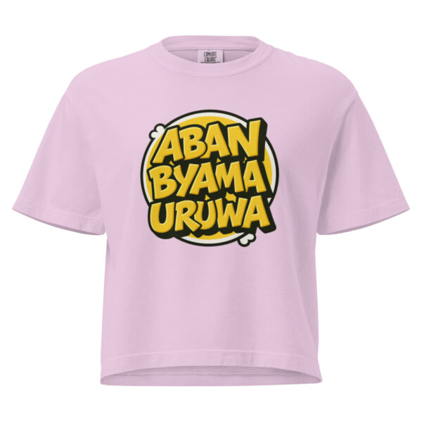 Women’s heavyweight boxy tee - Image 9