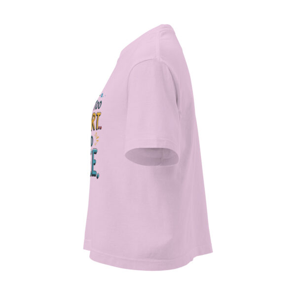 Women’s heavyweight boxy tee - Image 7