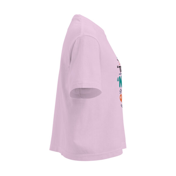 Women’s heavyweight boxy tee - Image 8