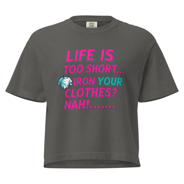Women’s heavyweight boxy tee - Image 5
