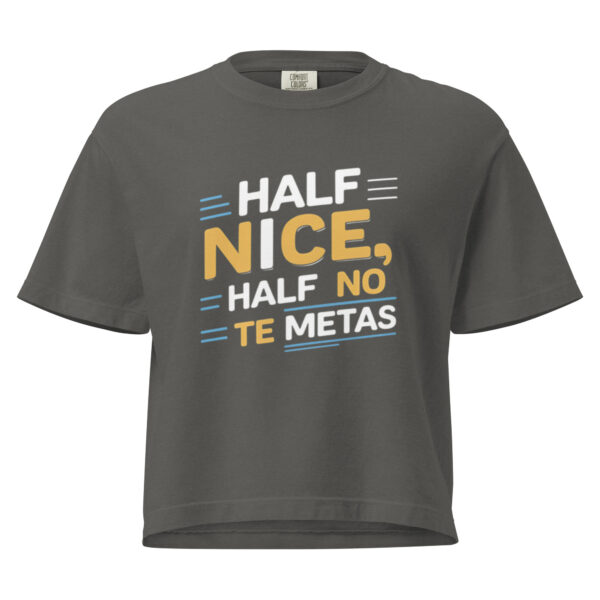Women’s heavyweight boxy tee - Image 5