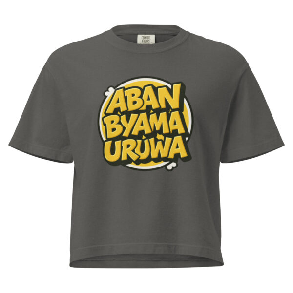 Women’s heavyweight boxy tee - Image 5