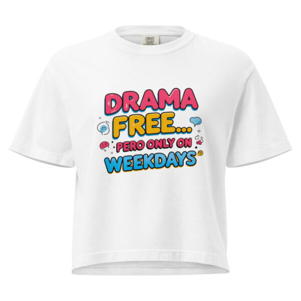 Women’s heavyweight boxy tee - Image 17