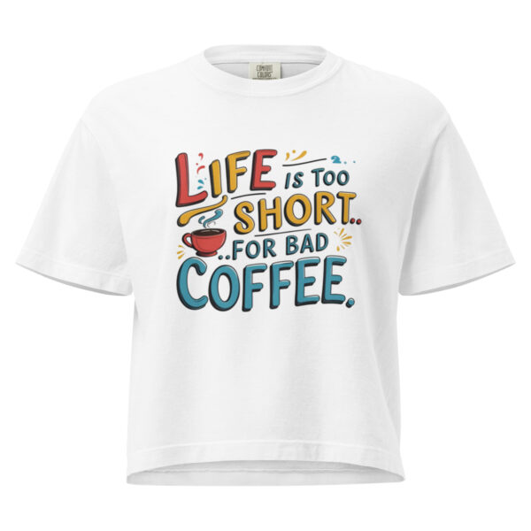 Women’s heavyweight boxy tee - Image 13